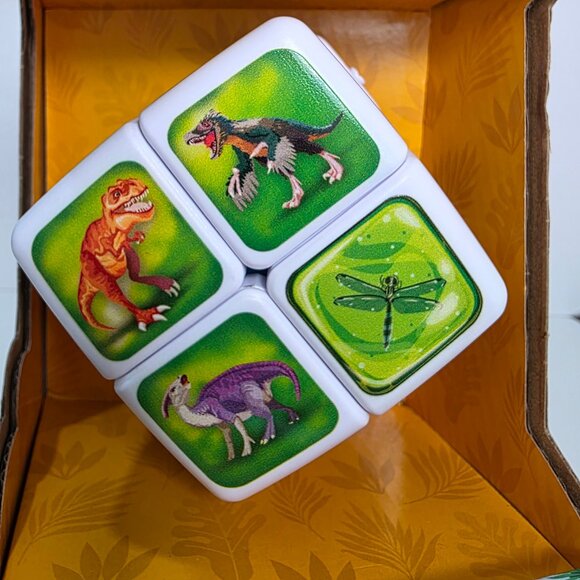 Vtech Twist Adventures Dino Discoveries Activity Unisex Cube Twist & Turn Learn - Picture 9 of 11